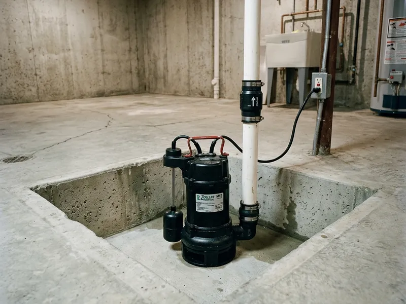 Sump Pump Installation Plumber in High Point, NC